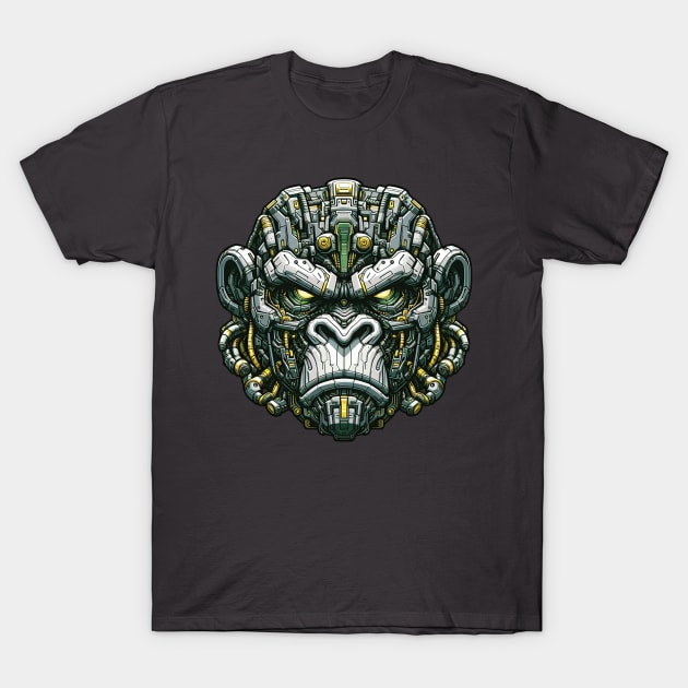 Mecha Apes S03 D83 T-Shirt by Houerd